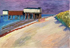 Bathing Cabin, 1911. Creator: Werefkin, Marianne, von (1860-1938)