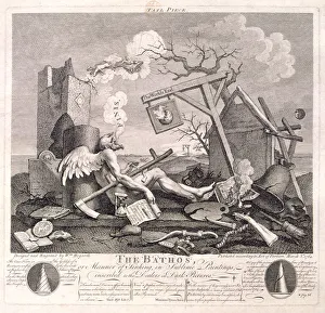 William Hogarth Hogarth Prints: The Bathos, 1764. Artist: William Hogarth