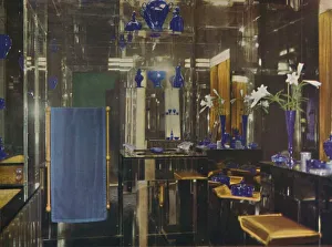 The bathroom at Gayfere House, London, 1936 The bathroom at Gayfere House, London, 1936