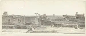 Capital Prints: The Baths of Caracalla and Three Capitals from the Villa Mattei in Rome