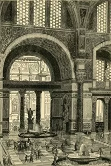 Baths Of Caracalla Gallery: Baths of Caracalla (restored), 1890. Creator: Unknown