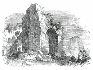 Antoninus Prints: Baths of Caracalla - Rome, 1850. Creator: Unknown
