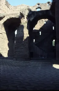 Sunlit Collection: Baths of Caracalla, Rome, c20th century. Artist: CM Dixon