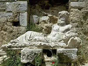 Reclining Prints: Baths of Faustina, Miletus, Aydin province