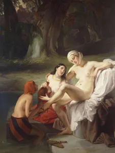 Bathseba Prints: Bathsheba at Her Bath