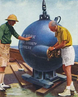 Invention Prints: The Bathysphere, 1938