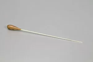 Baton Gallery: Baton used by Dr. Issac Greggs with The Human Jukebox marching band, ca. 2000