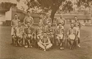 Battalion Gallery: The Battalion Hockey Team of the First Battalion, The Queens Own Royal West Kent Regiment. Poona, I