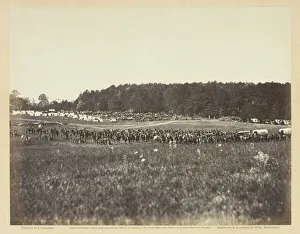 Gardner Alexander Prints: Battery A, Fourth U. S. Artillery, Robertsons Brigade, February 1864