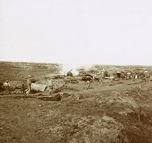Battery action, c1914-c1918