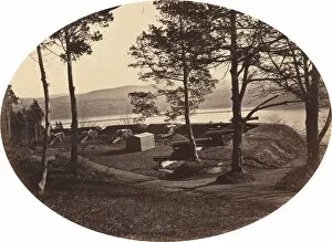 Hudson River Gallery: Battery Knox, c. 1870. Creator: George K Warren