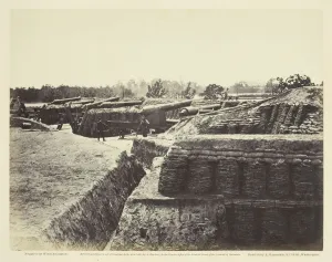 Battery No. 1, Near Yorktown, Virginia, May 1862. Creator: Wood & Gibson