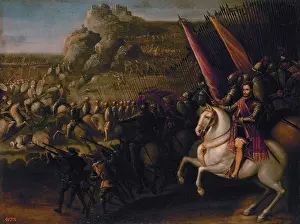 Juan Prints: Battle, 1643. Creator: Juan de la Corte