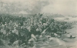 Abu Qir Prints: The Battle of Aboukir, 1799, (1896)