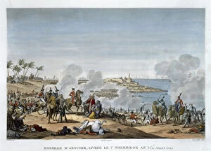 Couche Gallery: The Battle of Aboukir, 7 Thermidor, Year 7 (25 July 1799)