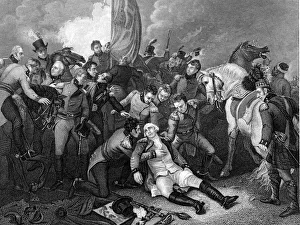 General Abercromby Prints: Battle of Aboukir Bay, Egypt, 21 March 1801