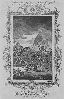 Nord Pas De Calais Gallery: The Battle of Agincourt, 1773. Creator: William Walker