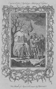 Allegiance Prints: The Battle of Agincourt named by Henry V, 1773. Creator: Charles Grignion