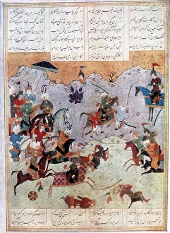 Battle between Alexander and the Persian king Darius III, 4th century BC