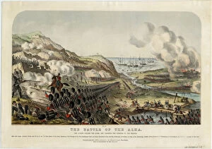 Allied Troops Gallery: The Battle of the Alma on September 20, 1854, 1854. Artist: Anonymous