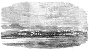 Armies Prints: Battle of the Alma - sketched from the Mizen-Top of H