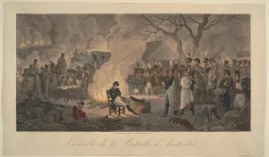 The Battle of Austerlitz on December 2, 1805. Artist: Gerard, Francois Pascal Simon (1770-1837)