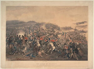 Battle Of Balaclava Collection: The Battle of Balaclava on 25 October 1854, 1855. Artist: Norie, Orlando (1832-1901)
