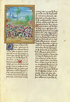 Adversary Prints: The Battle at Bazel; Livre des faits de Jacques de Lalaing