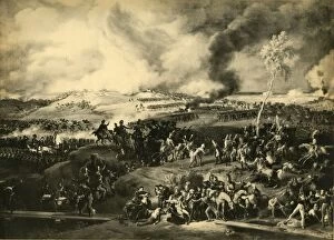 Napoleon Buonaparte Gallery: The Battle of Borodino, 7 September 1812, (1921). Creator: Unknown