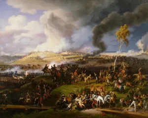 The Battle of Borodino on August 26, 1812. Artist: Lejeune, Louis-Francois, Baron (1775-1848)