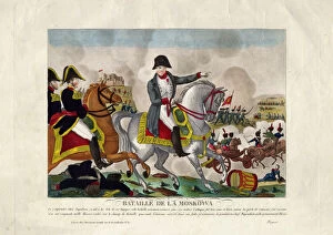 Images Dated 28th November 2013: The Battle of Borodino on August 26, 1812, ca 1812. Artist: Anonymous