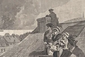 The Battle of Bunker Hill - Watching the Fight from Copp's Hill The Battle of Bunker Hill - Watching the Fight from Copp's Hill