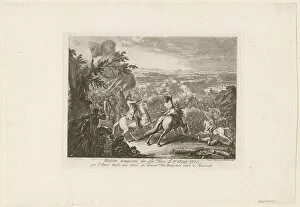 The Battle of Cahul, 1770. Artist: Chodowiecki, Daniel Nikolaus (1726-1801)