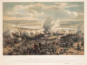 Russo Turkish War Collection: The Battle of Calafat on January 1854, 1854. Artist: Anonymous