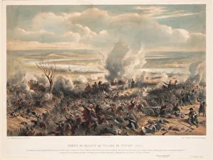 The Battle of Calafat on January 1854, 1854. Artist: Anonymous The Battle of Calafat on January 1854, 1854. Artist: Anonymous