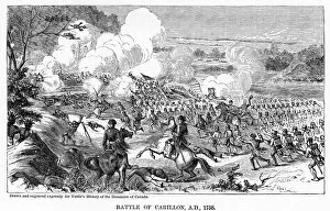 Charles R Gallery: Battle of Carillon, AD 1758, (1877)