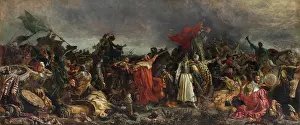 Sukiennice Art Gallery Prints: The Battle of Cecora, 1878. Creator: Witold Piwnicki