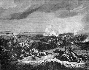 Battle of Champaubert, France, 10th February 1814 (1882-1884). Artist: Duvivier