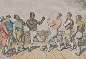 Boxer Gallery: The Battle Between Cribb and Molineaux, September 28, 1811, October 3, 1811