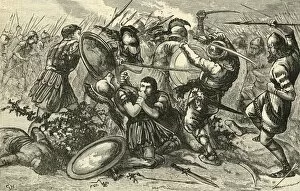 Mesopotamia Collection: Battle of Cunaxa, 1890. Creator: Unknown