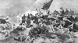 Hesse Collection: The Battle of Dettingen, 16 June 1743, (1910)