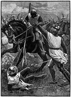 Simon De Collection: The Battle of Evesham, 4 August 1265, (c1880)
