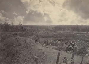Battle Field of Atlanta, Georgia, July 22nd 1864 No. 2, 1860s. Creator: George N. Barnard