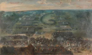 Formation Prints: The Battle of Fleurus, 1622, 1630-1640. Creator: Pieter Snayers