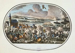 First Consul Bonaparte Collection: Battle of Fleurus, 26 June 1794