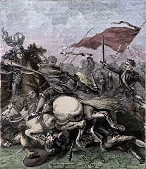 Battle of Flodden, (1513), c1910