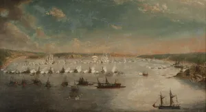 The Battle of Fredrikshamn on May 1790, 1791. Creator: Schoultz, Johan Tietrich (1754-1807)