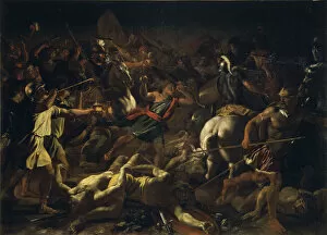 Poussin Gallery: The Battle of Gideon Against the Midianites, 1625-1626