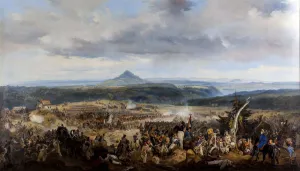 The Battle of Giesshuebel on 1813