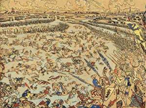 Ensor Prints: Battle of the Golden Spurs (Bataille des éperons d'or)